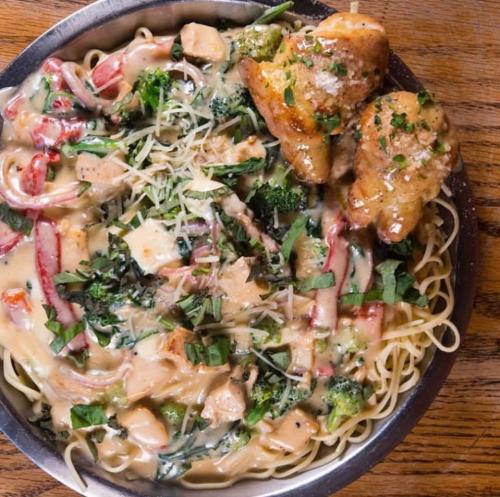 Boozy Foods in the Finger Lakes ABSOLUT Brix-Oven Chicken